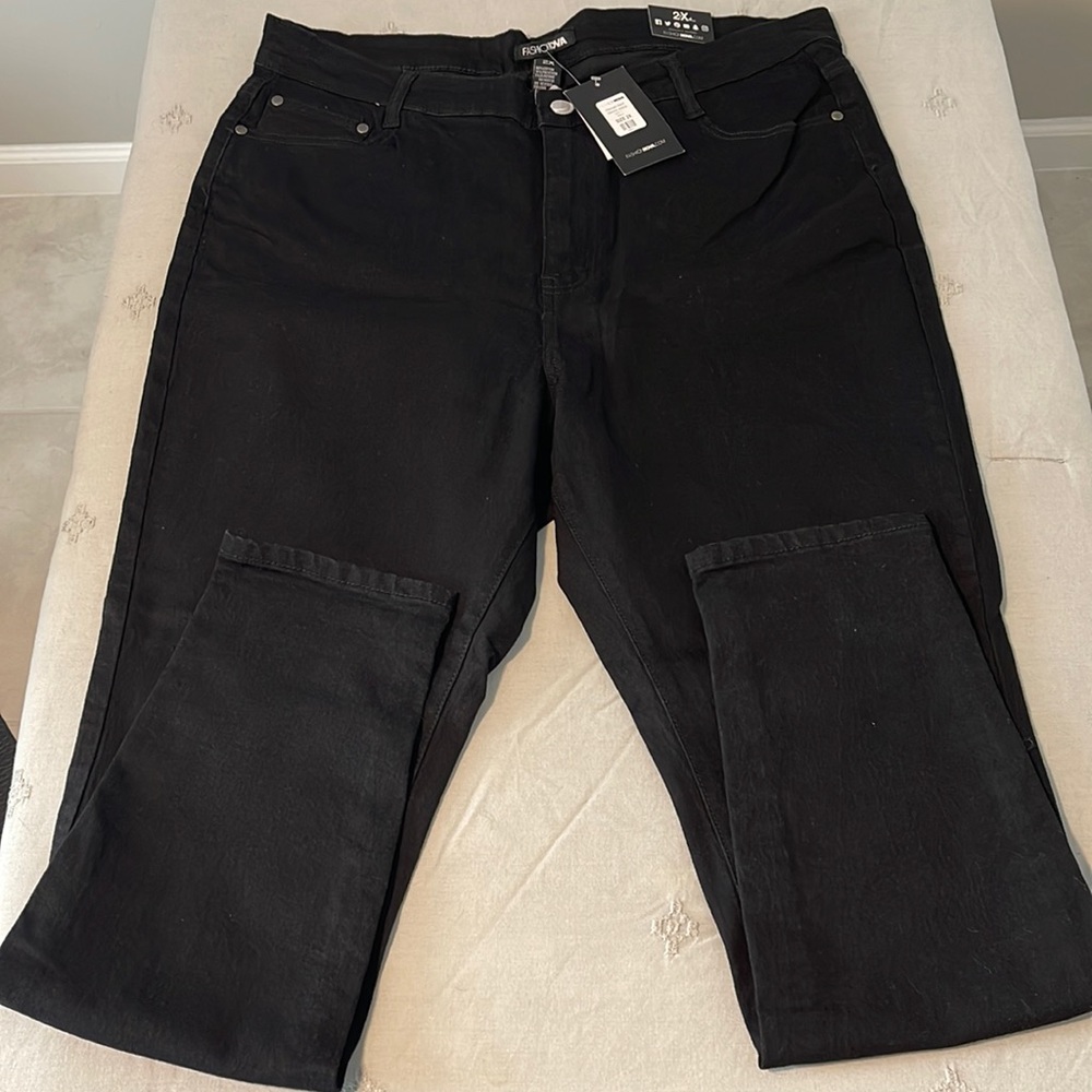 Fashion nova Heaven sent skinny jeans - black